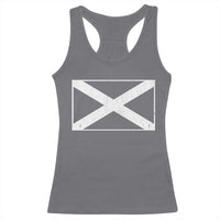 Scotland Flag Saltire Racerback Tank Top SCOT Scottish Independence Pride