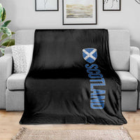 Scotland Flag Throw Blanket Vintage SCOT Scottish Independence Pride