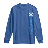 Scotland Flag Long Sleeve Shirt Vintage SCOT Scottish Independence Pride