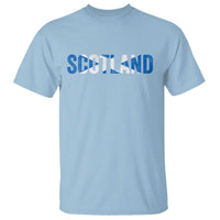 Vintage Scotland T Shirt Scottish Flag Retro Pride