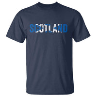 Vintage Scotland T Shirt Scottish Flag Retro Pride