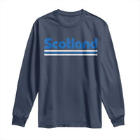 Scotland Scottish Flag Long Sleeve Shirt SCOT Fan Retro Vintage