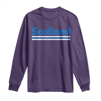 Scotland Scottish Flag Long Sleeve Shirt SCOT Fan Retro Vintage