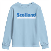 Scotland Scottish Flag Youth Sweatshirt SCOT Fan Retro Vintage