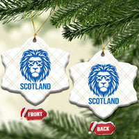 Vintage Scotland Lion Ceramic Ornament Retro SCOT Fan Scottish Flag