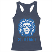 Vintage Scotland Lion Racerback Tank Top Retro SCOT Fan Scottish Flag