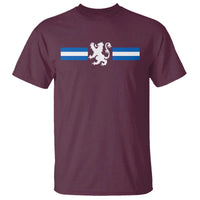 Scotland Lion T Shirt Retro Scottish Flag SCOT