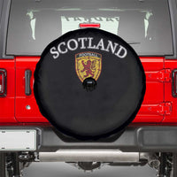 Scotland Soccer Spare Tire Cover Scottish Rampant Lion Scotland Coat of Arms Banner Football Fan