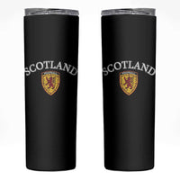 Scotland Soccer Skinny Tumbler Scottish Rampant Lion Scotland Coat of Arms Banner Football Fan