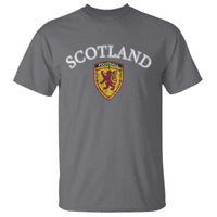 Scotland Soccer T Shirt Scottish Rampant Lion Scotland Coat of Arms Banner Football Fan