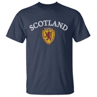 Scotland Soccer T Shirt Scottish Rampant Lion Scotland Coat of Arms Banner Football Fan
