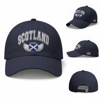 Scotland Soccer Baseball Cap Retro Vintage Scottish Flag Football Fan