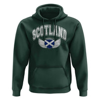 Scotland Soccer Hoodie Retro Vintage Scottish Flag Football Fan