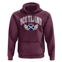 Scotland Soccer Hoodie Retro Vintage Scottish Flag Football Fan