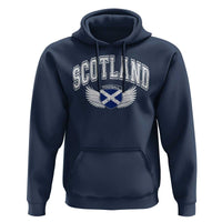 Scotland Soccer Hoodie Retro Vintage Scottish Flag Football Fan