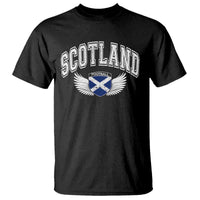 Scotland Soccer T Shirt Retro Vintage Scottish Flag Football Fan