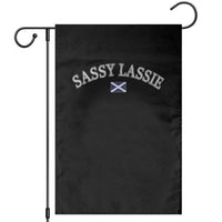 Sassy Lassie Scotland Flag Garden Flag Funny Scottish Pride Heritage Gift