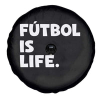 Futbol is Life Spare Tire Cover Funny Soccer Gift For Football Players Fans