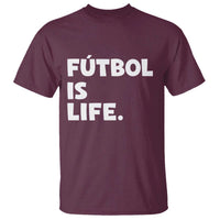 Futbol is Life T Shirt Funny Soccer Gift For Football Players Fans