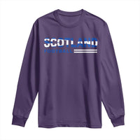 Scotland Football Pride Long Sleeve Shirt Scottish Flag Soccer Fan National Team Fans