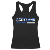 Scotland Football Pride Racerback Tank Top Scottish Flag Soccer Fan National Team Fans