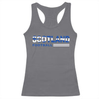Scotland Football Pride Racerback Tank Top Scottish Flag Soccer Fan National Team Fans