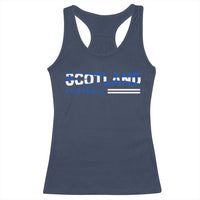 Scotland Football Pride Racerback Tank Top Scottish Flag Soccer Fan National Team Fans