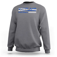 Scotland Football Pride Sweatshirt Scottish Flag Soccer Fan National Team Fans