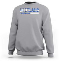 Scotland Football Pride Sweatshirt Scottish Flag Soccer Fan National Team Fans