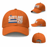 Scotland Football Fan Baseball Cap Scottish Soccer Supporter Scottish Flag 2026