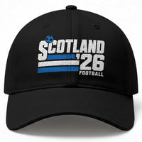 Scotland Football Fan Baseball Cap Scottish Soccer Supporter Scottish Flag 2026