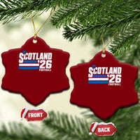 Scotland Football Fan Ceramic Ornament Scottish Soccer Supporter Scottish Flag 2026