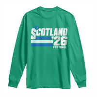 Scotland Football Fan Long Sleeve Shirt Scottish Soccer Supporter Scottish Flag 2026