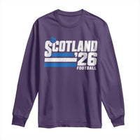 Scotland Football Fan Long Sleeve Shirt Scottish Soccer Supporter Scottish Flag 2026