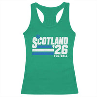 Scotland Football Fan Racerback Tank Top Scottish Soccer Supporter Scottish Flag 2026