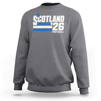 Scotland Football Fan Sweatshirt Scottish Soccer Supporter Scottish Flag 2026
