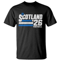 Scotland Football Fan T Shirt Scottish Soccer Supporter Scottish Flag 2026
