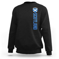 Scotland Soccer Sweatshirt Vintage SCOT Scottish Flag Graphic Football Fan