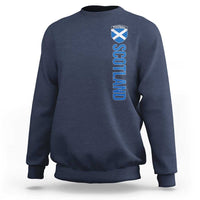 Scotland Soccer Sweatshirt Vintage SCOT Scottish Flag Graphic Football Fan