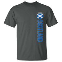 Scotland Soccer T Shirt Vintage SCOT Scottish Flag Graphic Football Fan