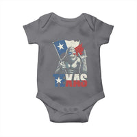 Bigfoot Texas Baby Onesie Sasquatch Loves Rock On Hand Texan Texas Flag - Wonder Print Shop