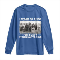 I Wear Orange For Every American Native Child Long Sleeve Shirt - Wonder Print Shop
