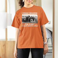 I Wear Orange For Every American Native Child T Shirt For Women - Wonder Print Shop