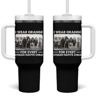 I Wear Orange For Every American Native Child Tumbler With Handle - Wonder Print Shop