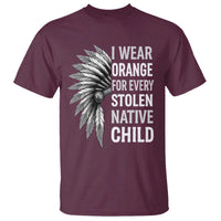 I Wear Orange For Every Stolen Native Child T Shirt Orange Day