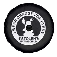 I Wear Orange For Every Stolen American Native Child Spare Tire Cover Bring Our Children Home Orange Day - Wonder Print Shop