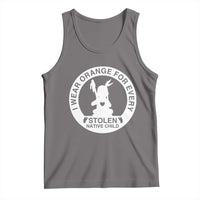 I Wear Orange For Every Stolen American Native Child Tank Top Bring Our Children Home Orange Day - Wonder Print Shop