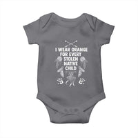 I Wear Orange For Every Stolen American Native Child Baby Onesie - Wonder Print Shop