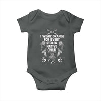 I Wear Orange For Every Stolen American Native Child Baby Onesie - Wonder Print Shop
