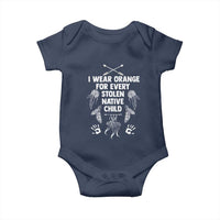 I Wear Orange For Every Stolen American Native Child Baby Onesie - Wonder Print Shop